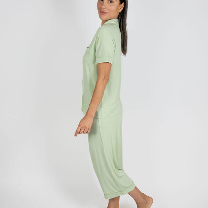 Jolene cropped pajama set