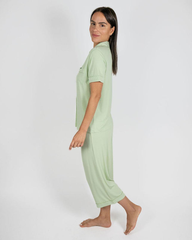 Jolene cropped pajama set
