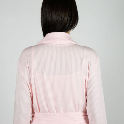 Cannes pinstripe robe