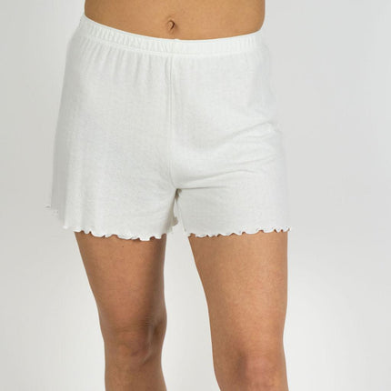 Cotton jacquard short set