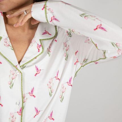 Jolene long printed pajama set