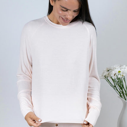 Ribbed long sleeve top