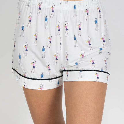 Jolene short printed pajama set