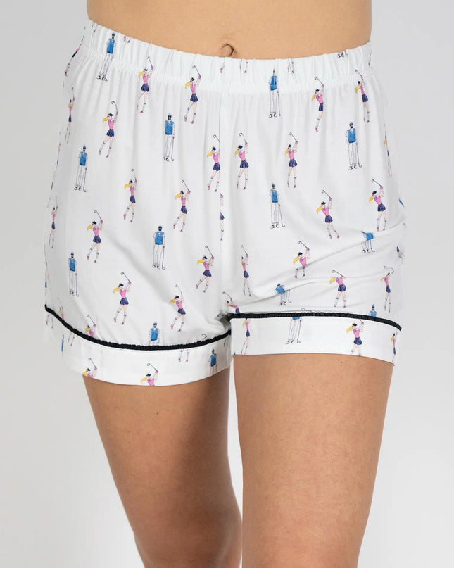 Jolene short printed pajama set