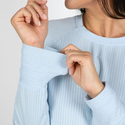Cannes pinstripe long set