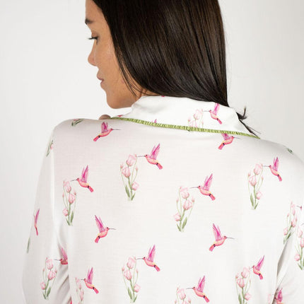 Jolene long printed pajama set