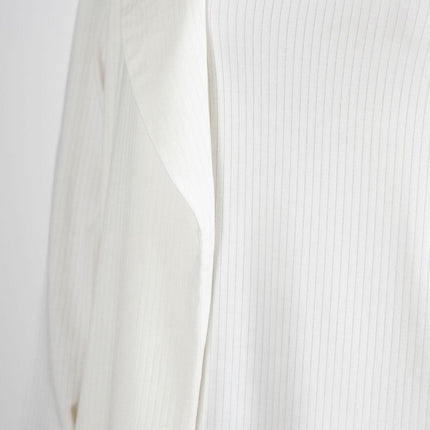 Cannes pinstripe robe
