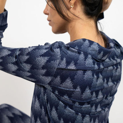 Grace long printed pajama set