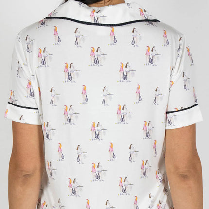 Jolene short printed pajama set
