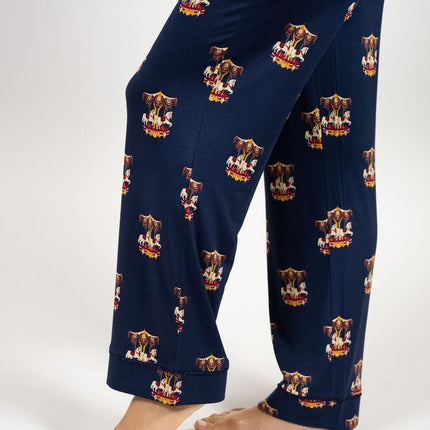 Grace long printed pajama set