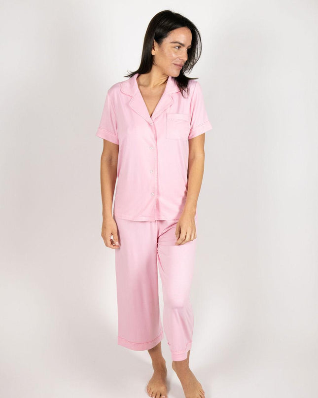 Jolene cropped pajama set