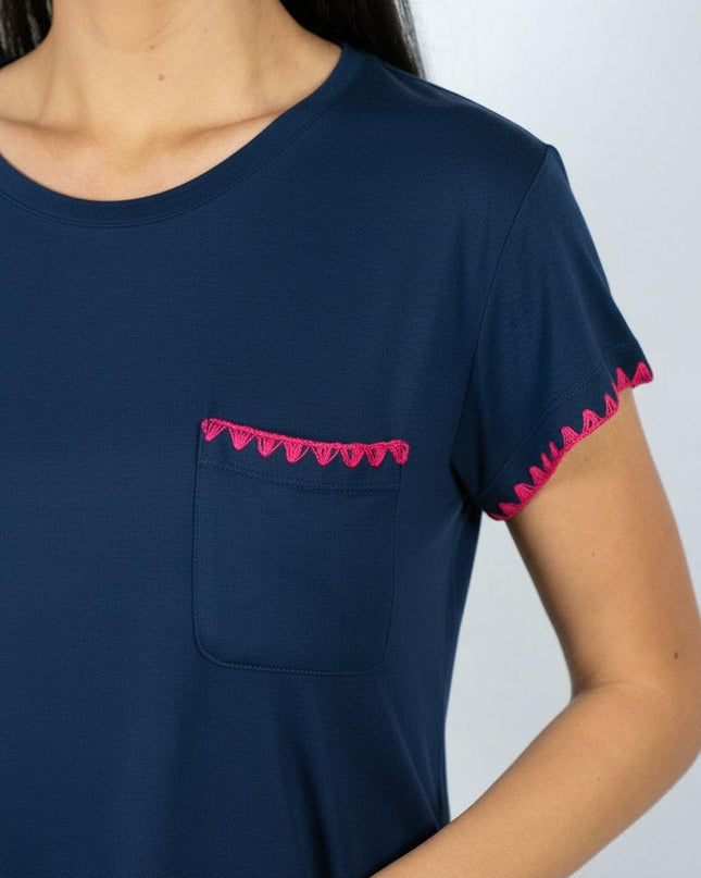 Cute stitching dress