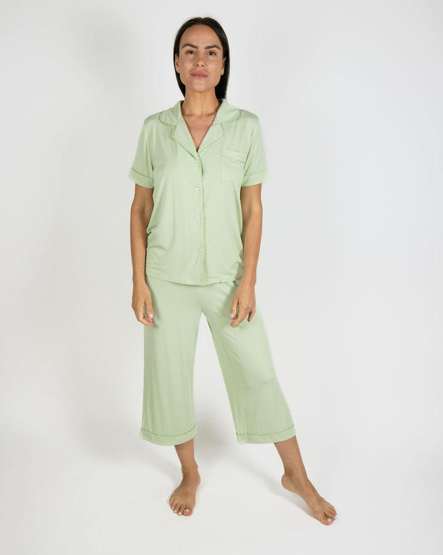 Jolene cropped pajama set