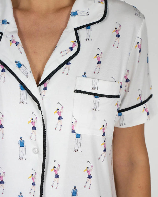 Jolene short printed pajama set