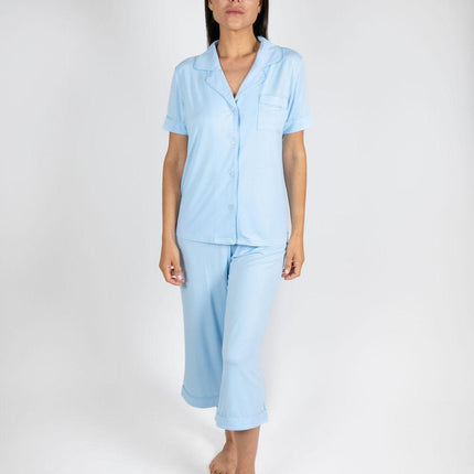 Jolene cropped pajama set