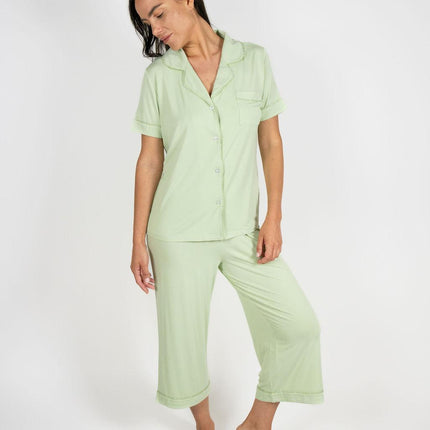 Jolene cropped pajama set
