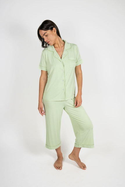 Jolene cropped pajama set