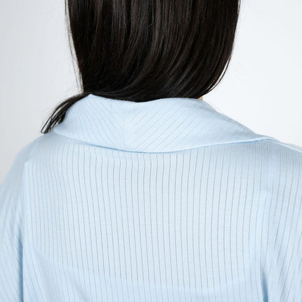 Cannes pinstripe robe