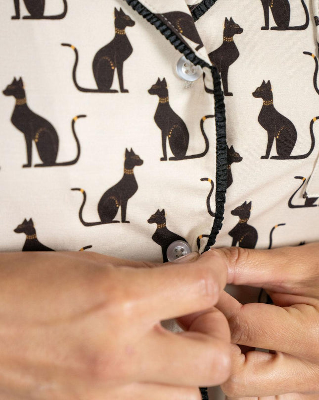 Jolene short printed pajama set
