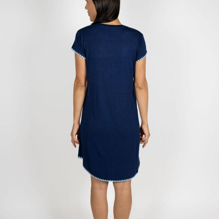 Cute stitching dress