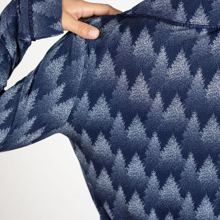 Grace long printed pajama set