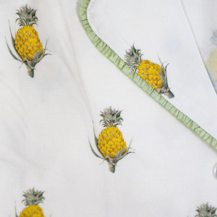 Jolene cropped printed pajama set