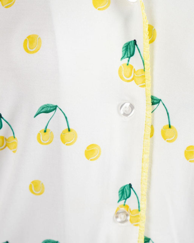 Jolene long printed pajama set