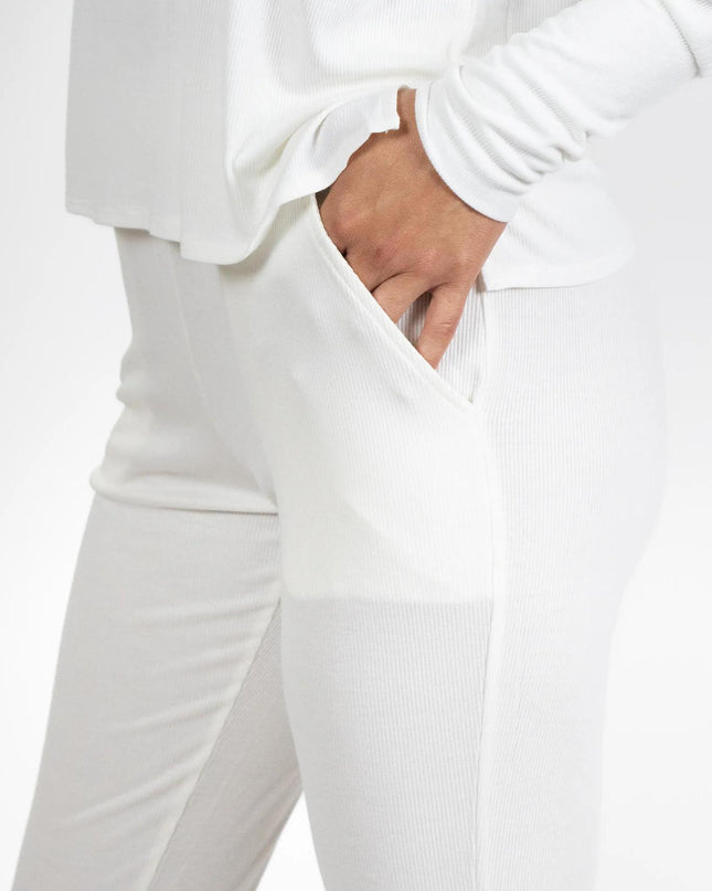 Ribbed joggers
