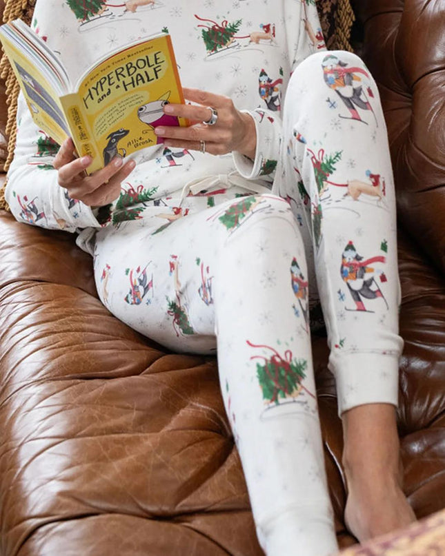 Cozy long pajama set