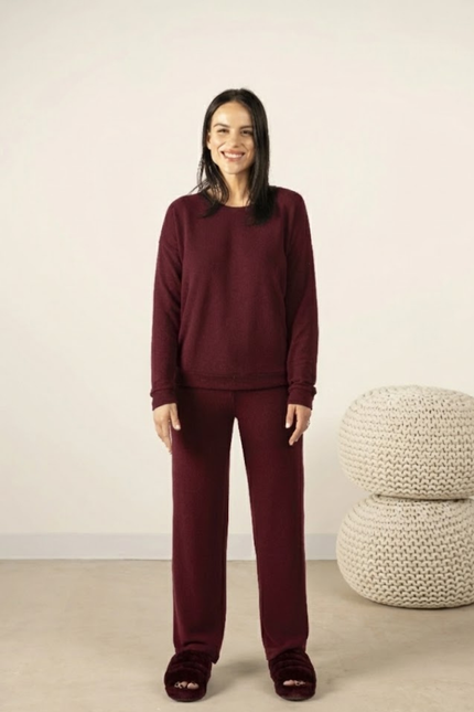 Cozy wide leg pant