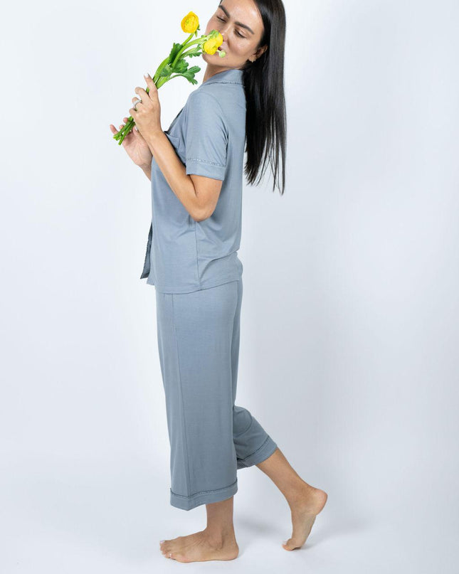 Jolene cropped pajama set