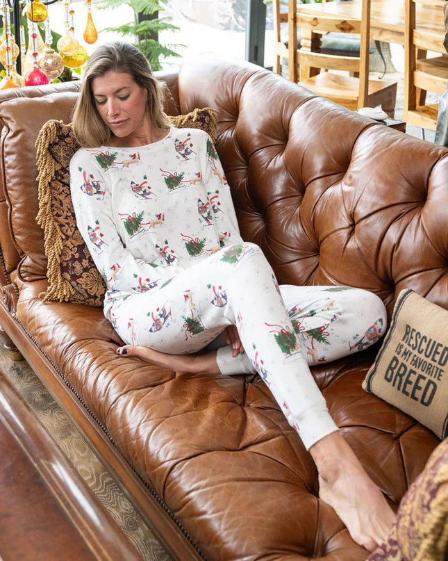 Cozy long pajama set