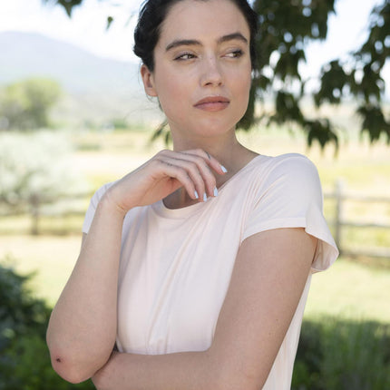 Restless lounger dress with shelf bra
