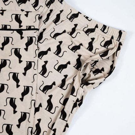 Grace printed long pajama set