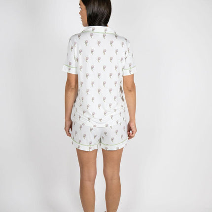 Jolene short printed pajama set