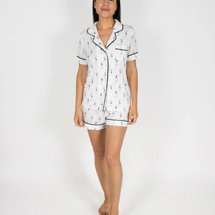 Jolene short printed pajama set