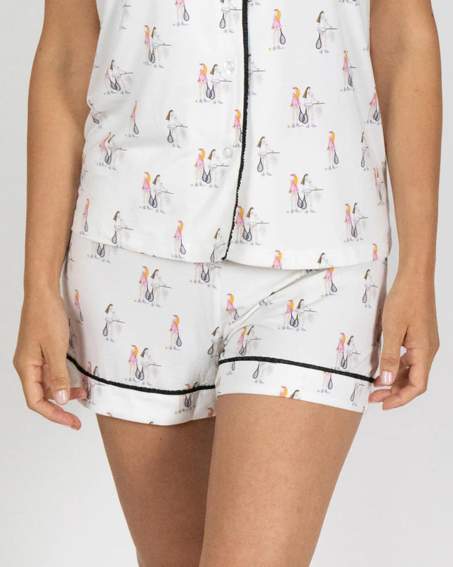 Jolene short printed pajama set