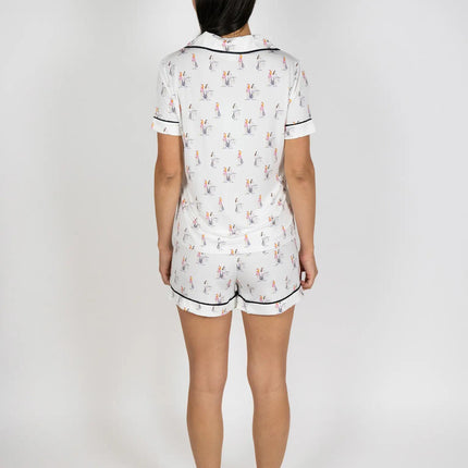 Jolene short printed pajama set