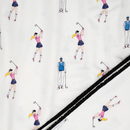 Jolene long printed pajama set