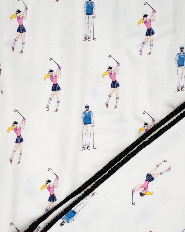 Jolene long printed pajama set