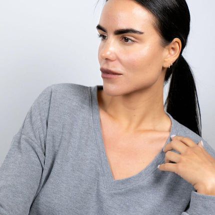 Cozy V-neck top