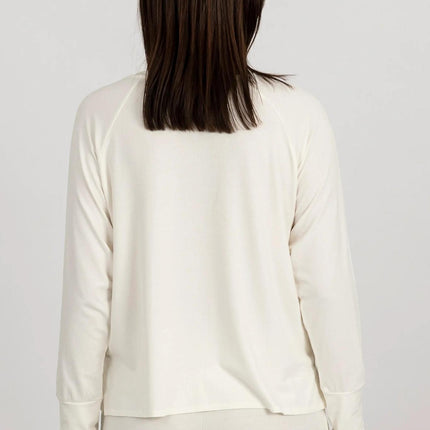 Ribbed long sleeve top