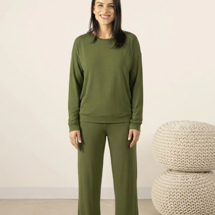 Cozy wide leg pant