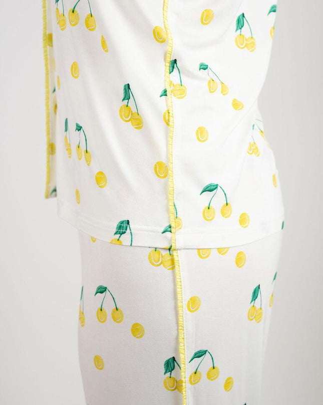 Jolene long printed pajama set