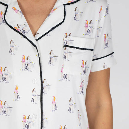 Jolene short printed pajama set
