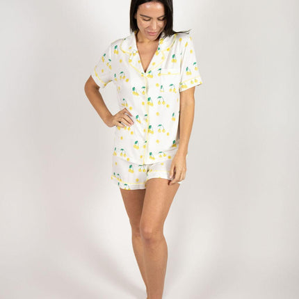 Jolene short printed pajama set