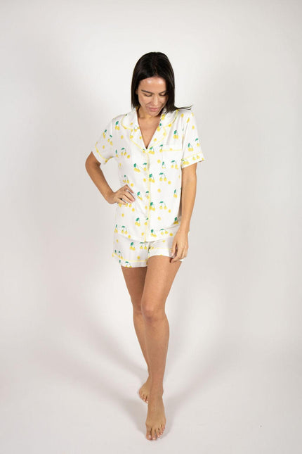 Jolene short printed pajama set