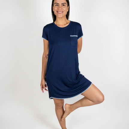 Cute stitching dress