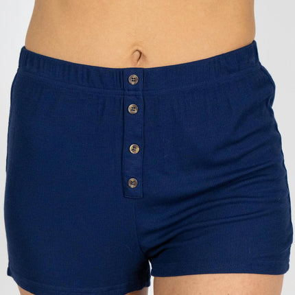 Ribbed shorts