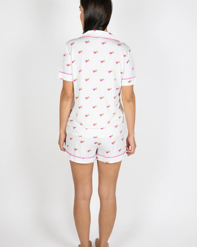 Jolene short printed pajama set